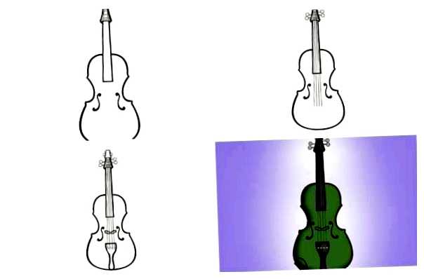Как определить модель скрипки