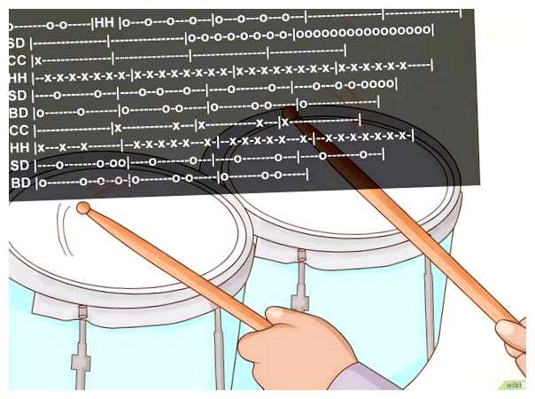 Как правильно читать ноты для барабанов