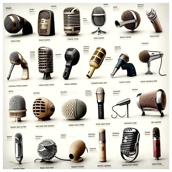 Какие бывают типы микрофонов
