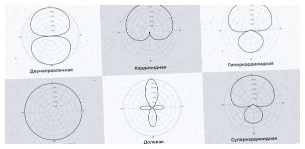Какой лучше микрофон однонаправленный двунаправленный или всенаправленный